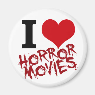 I Heart Horror Movies Magnet