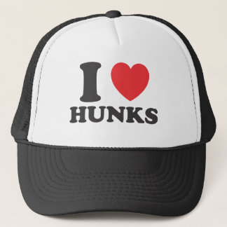 I Heart Hunks Trucker Hat