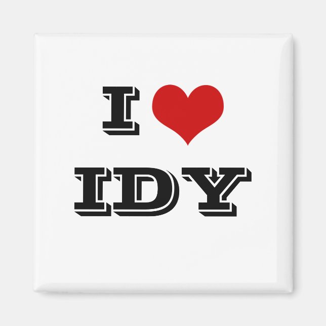 I Heart IDY Magnet (Front)
