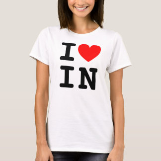 I Heart IN Shirt