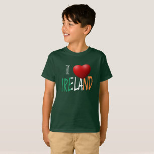 I Heart Ireland overlay Boys cn T-Shirt