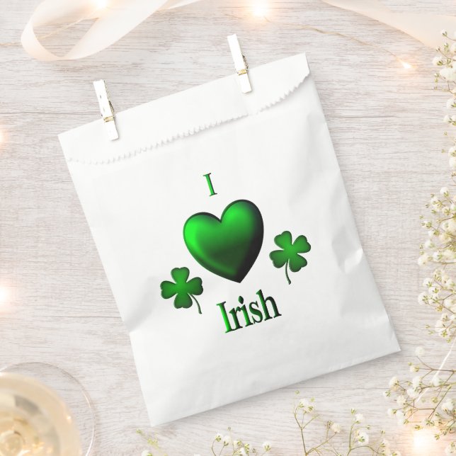 I Heart Irish Favour Bag (Clipped)