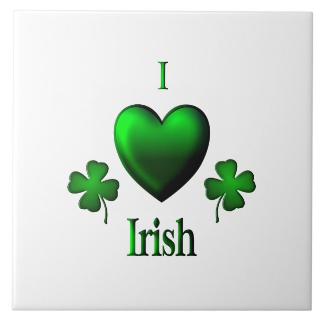 I Heart Irish Tile (Front)