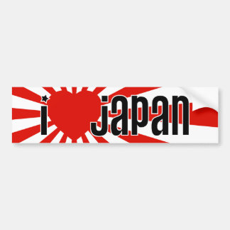 I Heart Japan! Bumper Sticker