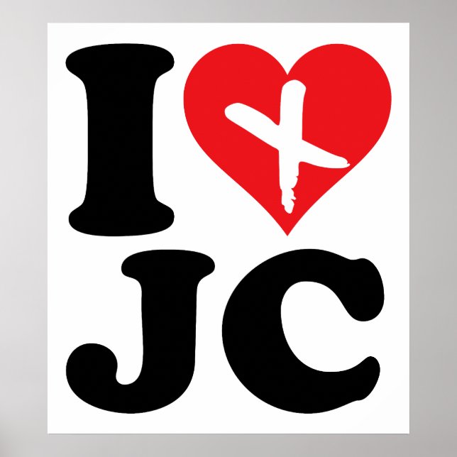 I Heart JC Poster (Front)