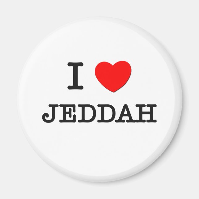 I Heart JEDDAH Magnet (Front)