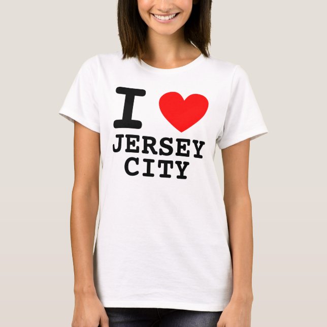 I Heart Jersey City Shirt (Front)