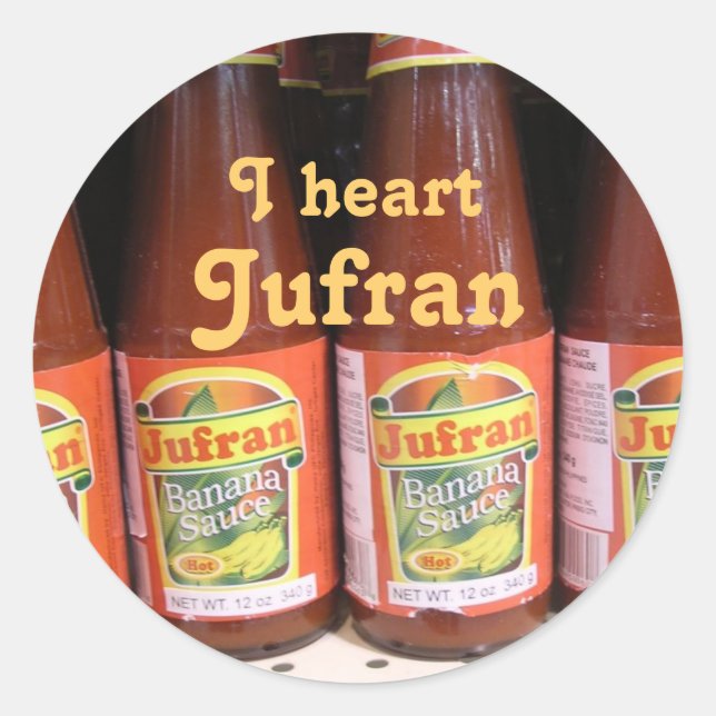 I heart Jufran sticker (Front)