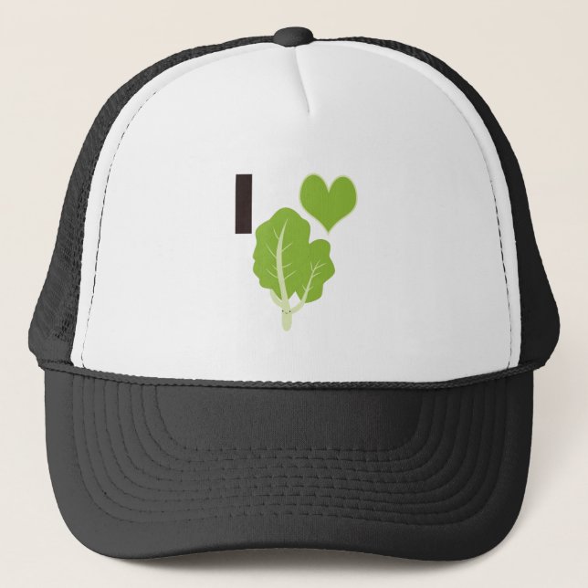 I heart Kale Trucker Hat (Front)