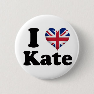 I Heart Kate 2 Inch Round Button