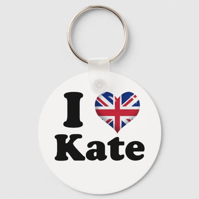 I Heart Kate Keychain (Front)
