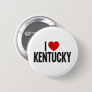 I Heart Kentucky Round Button