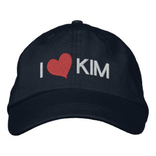 I Heart KIM Embroidered Hat