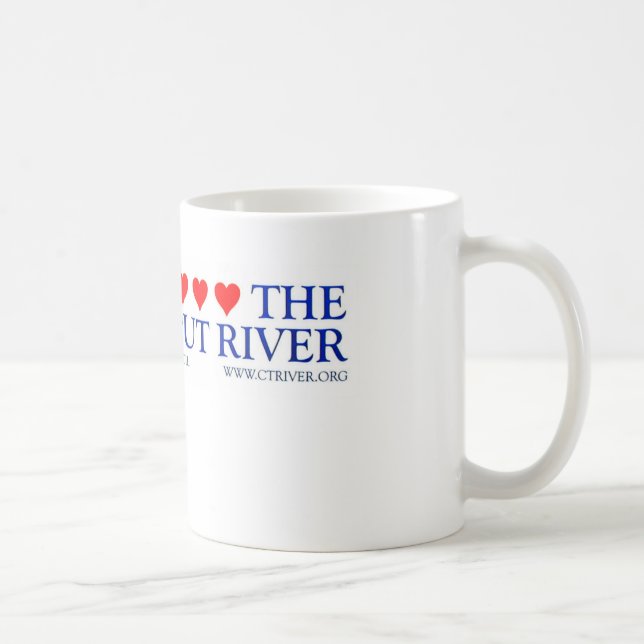 I <heart> la tasse du fleuve Connecticut (Droite)