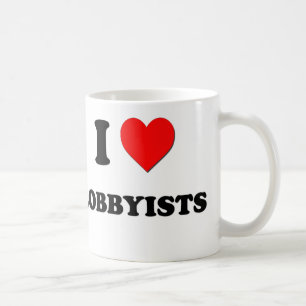 I Heart Lobbyists Coffee Mug