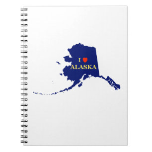 I Heart (Love) Alaska Notebook