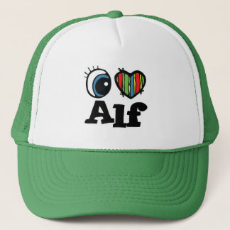 I Heart (Love) Alf Trucker Hat