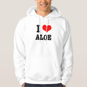 I HEART (LOVE) ALOE HOODIE