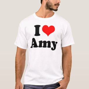 I Heart / Love Amy T-Shirt