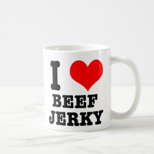 I HEART (LOVE) beef jerky Coffee Mug