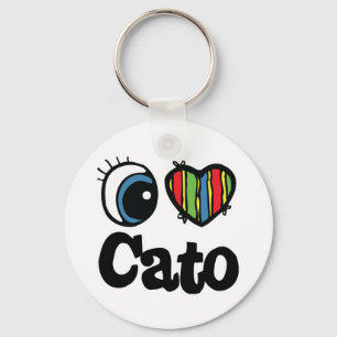 I Heart (Love) Cato Keychain