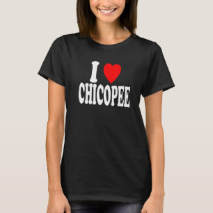 I Heart (Love) Chicopee Travel Tourism Destination T-Shirt