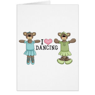 I Heart Love Dancing With Ballet Bears