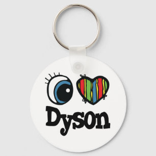 I Heart (Love) Dyson Keychain