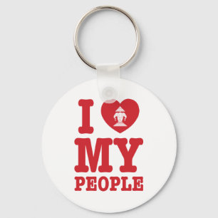 I Heart (Love) Erawan My Lao People Keychain