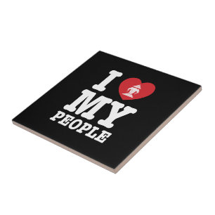 I Heart (Love) Erawan My Lao People Tile