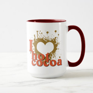 I Heart (Love) Hot Cocoa Mug
