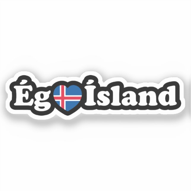 I Heart (Love) Iceland [Ég Elska Ísland] Icelandic (Front)