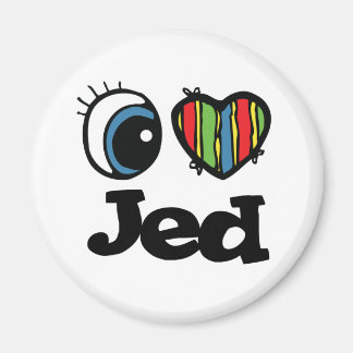 I Heart (Love) Jed Magnet