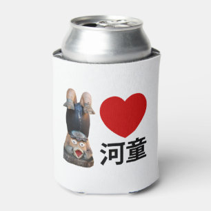 I Heart [Love] Kappa 河童 Can Cooler