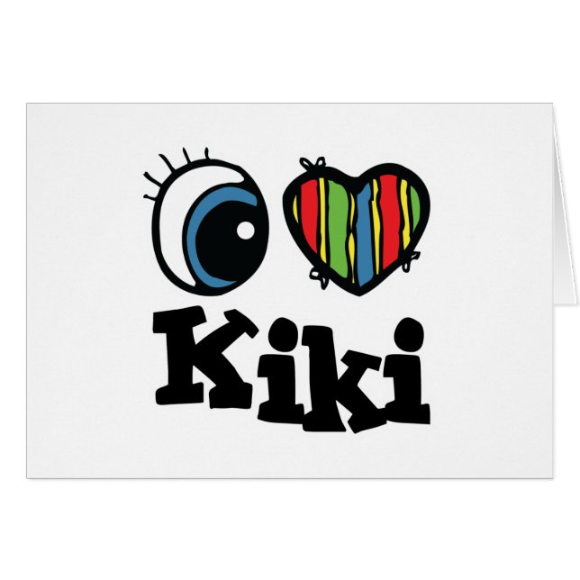 I Heart (Love) Kiki (Front Horizontal)
