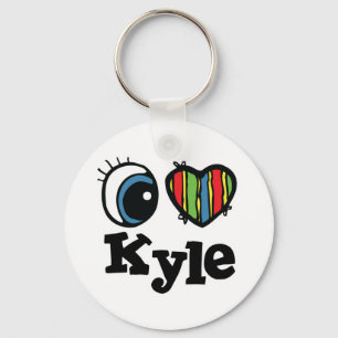 I Heart (Love) Kyle Keychain