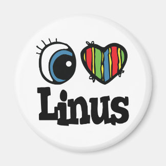 I Heart (Love) Linus Magnet