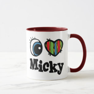 I Heart (Love) Micky Mug