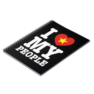 I Heart (Love) My Viet People Notebook