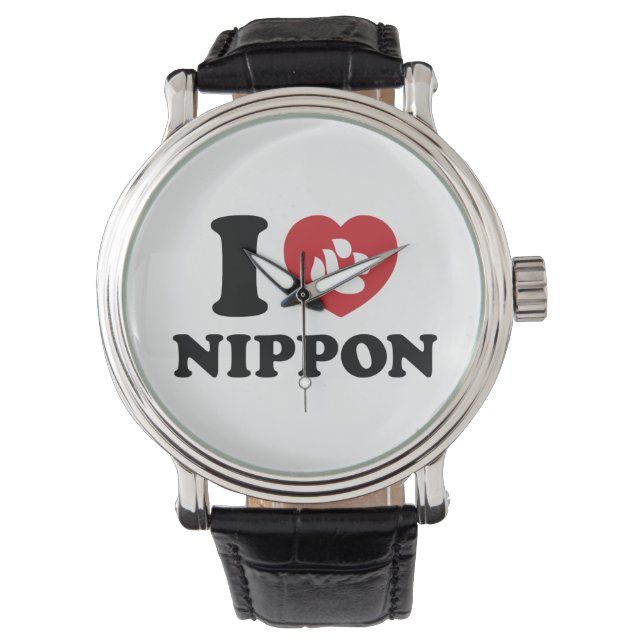 I HEART [LOVE] NIPPON WATCH (Front)