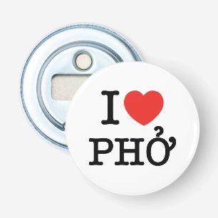 I Heart (Love) Pho Bottle Opener