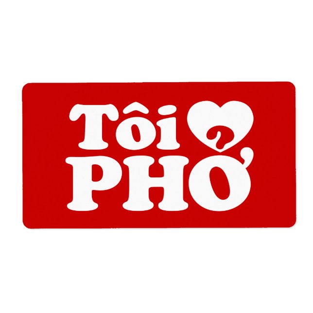 I Heart (Love) Pho (Tôi PHỞ) (Devant)