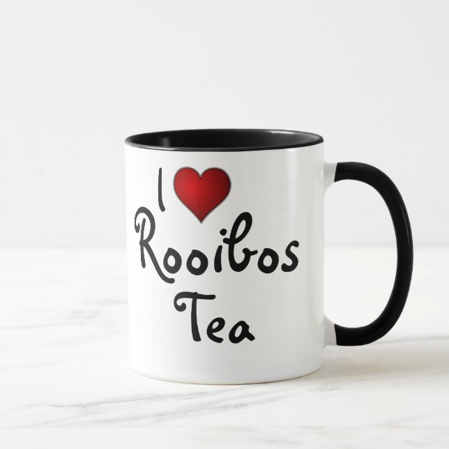 I (Heart) Love Rooibos Tea Mug (Right)