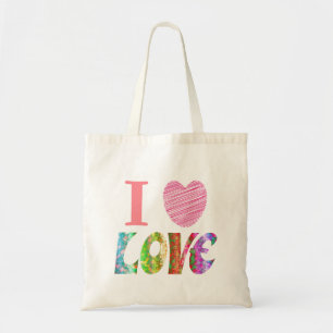 I Heart Love Sac fourre-tout