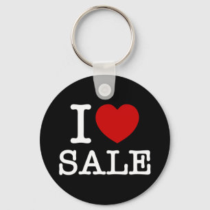I HEART [LOVE] SALE KEYCHAIN
