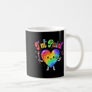 I Heart Love To Finger I'm Paint Cute Couple Valen Coffee Mug
