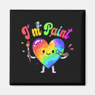 I Heart Love To Finger I'm Paint Cute Couple Valen Magnet