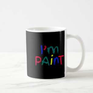 I Heart Love To Finger Paint I'm Paint Cute Couple Coffee Mug