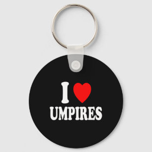 I Heart (love) Umpires Y Hot Attraction Sell Softl Keychain