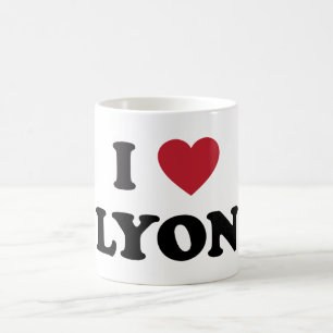 I Heart Lyon France Coffee Mug